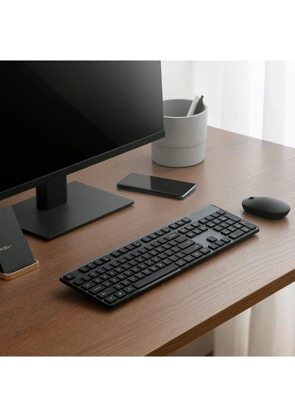 Xiaomi Kablosuz Klavye Ve Fare Seti 3 Versiyon3 Wxjs03ym 2.4ghz Soft Keycap Lightweight