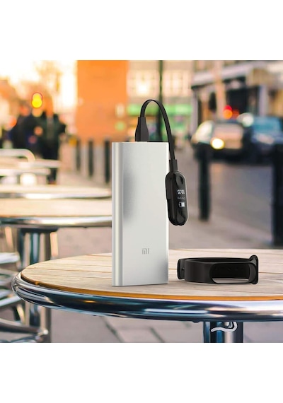 Novstrap Xiaomi Mi Band 3 Uyumlu Usb Şarj Kablosu
