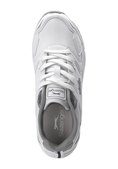 Slazenger Alfa I Kadın Beyaz / Gri Koşu & Yürüyüş Spor Ayakkabısı Beyaz - Gri