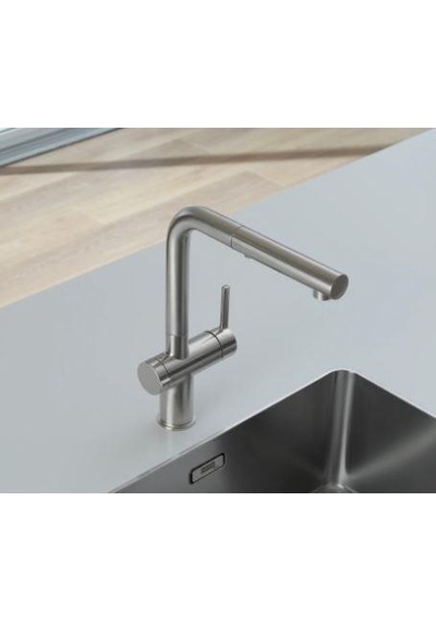 Franke Active Twist Doccia Decor Steel Armatür Krem