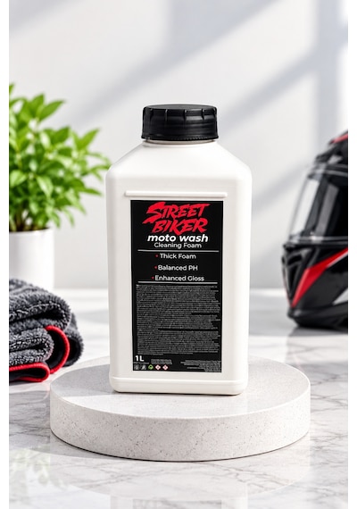 Moto Wash 1 lt pH Nötr Motosiklet Şampuanı