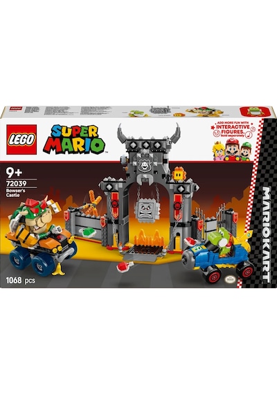 LEGO® Super Mario™: Mario Kart™ – Bowser Kalesi 72039 - 9 Yaş ve Üzeri Çocuklar için Yaratıcı Oyuncak Yapım Seti (1068 Parça)