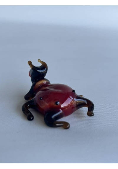 El Yapımı Murano Cam Örümcek Biblo A42-02