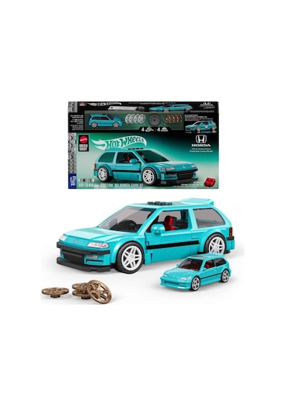Mattel Brick Shop Custom '90 Honda Civic Ef Jhf62