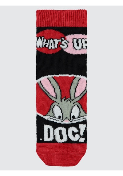 Bugs Bunny 2'li 2-12 Yaş Kız Soket Çorap Çok Renkli