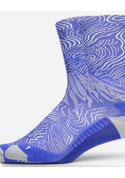 Asics Fujıtraıl Graphıc Crew Sock Mavi Koşu Çorabı 3013b327-400