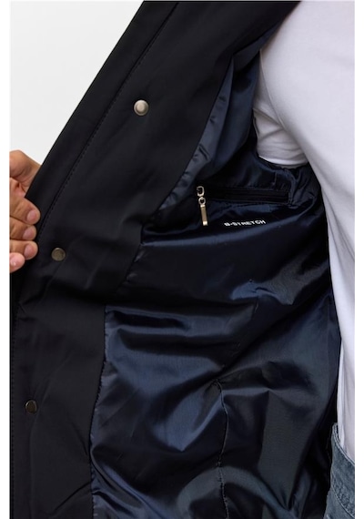 Süvari Lacivert Slim Düz Cepsiz Mont Mn2008700530-m09 Lacivert