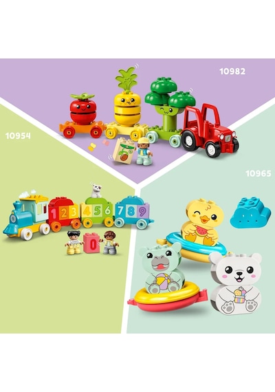 LEGO® DUPLO® İlk Hayvan Trenim 10412 1½+ Eğitici Oyuncak Yapım Seti - 19 Parça