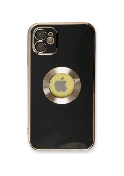 Apple, Uyumlu iPhone 12 Kılıf Store Silikon - Siyah