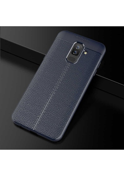 Samsung Uyumlu Galaxy J4 Kılıf Zore Niss Silikon Kapak Lacivert