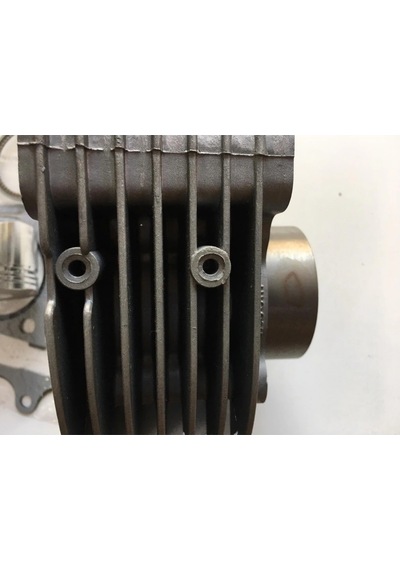 Honda Fizzy 125 Motosiklet Silindir Seti Oem Kalite Metalik Gri