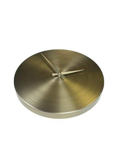 Koçtaş 35 Cm Sivama Metal Altin Duvar Saati