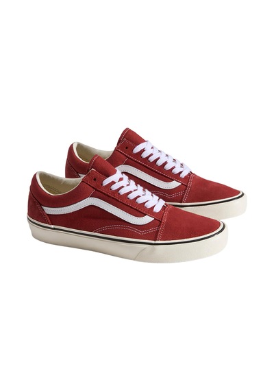 000d7zgwr1-r Vans Old Skool Spor Ayakkabı Kırmızı 000d7zgwr1-r