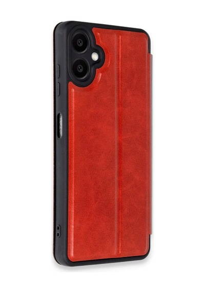 Galaxy Uyumlu  A07 4g Flip Cover - Kırmızı - Yluh-867322