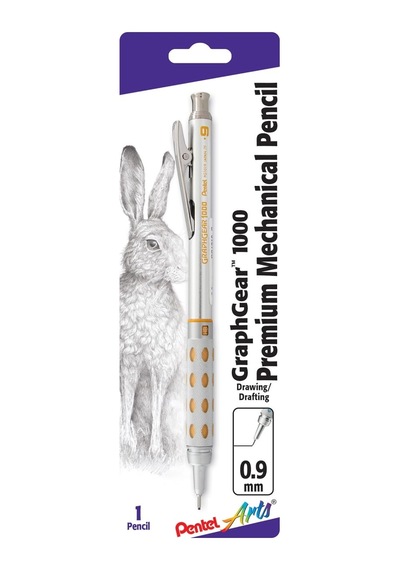 Pentel Arts Graphgear 1000 Otomatik Çizim Kalemi 0,9 Mm , 1 Paket .