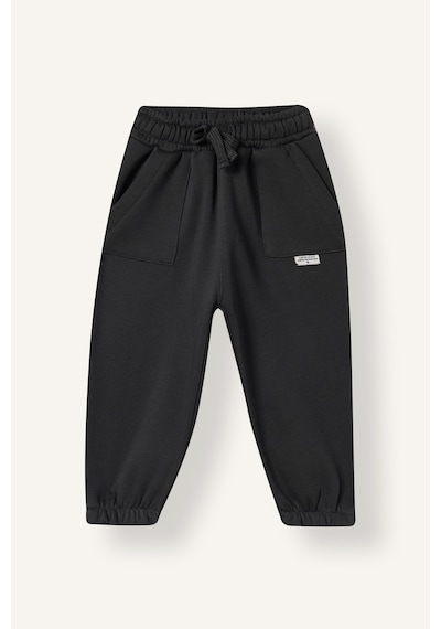Defacto Jogger Fit Yama Cepli Basic Sweatshirt Kumaşı Eşofman Altı Erkek Bebek I4180a526wnar221 Antrasit-ar221