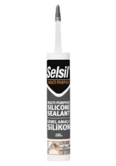 Siyah Universal Silikon - 280 Gr - Dolgu Silikonu