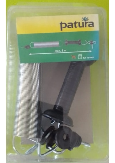 Patura Elektrikli Yaylı Çit Kapısı Seti