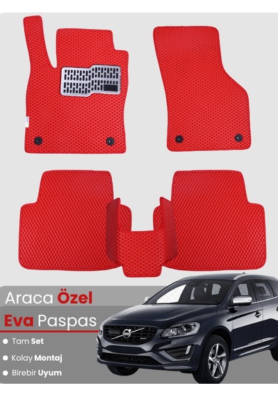 Volvo Xc60 2017-2020 Uyumlu Eva Paspas Tam Set Oto Paspas,araca Özel,tam Koruma,kolay Temizlik 491