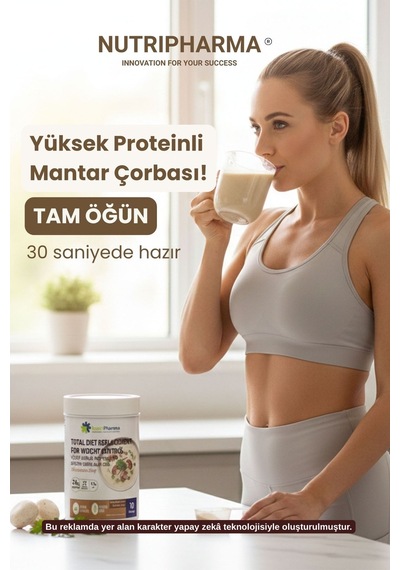 Whey Proteinli Çorba Öğün Tozu Bariatrik Diyet Protein Tozu, 600g Diğer