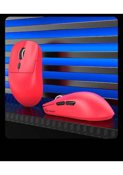 A6 Kablosuz Oyuncu Mouse, Paw3311 1000 Hz Hafif Profesyonel, Bluetooth Üç Modlu Bağlantı Diğer