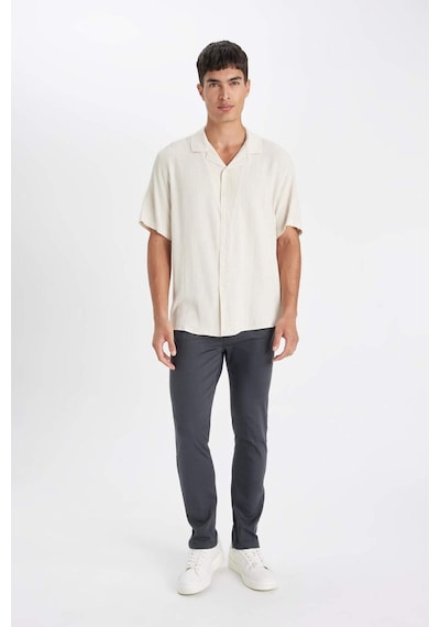 Defacto Pantolon Slim Fit Dar Kesim Cepli Dar Paça C9436AX24AUAR184 Antrasit Defacto Pantolon Slim Fit Dar Kesim Cepli Dar Paça C9436AX24AUAR184 Antrasit