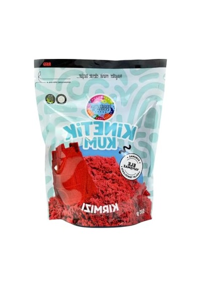 500 Gr Kırmızı Kinetik Kum