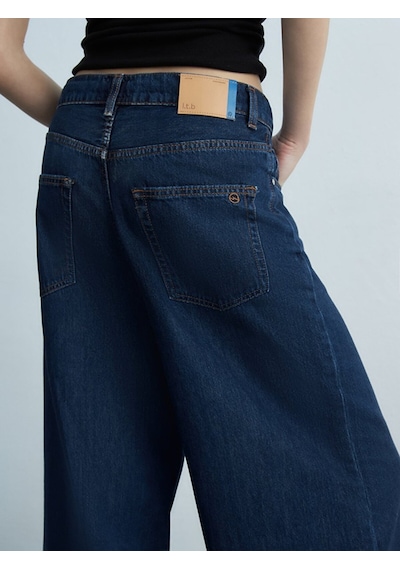 Ltb Denıssa Geniş Paça Yüksek Bel Jean Pantolon 010095186316204 55986 Karışık