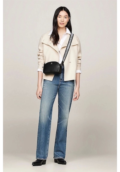 Tommy Hilfiger Kadın Siyah Camera Çantası Siyah