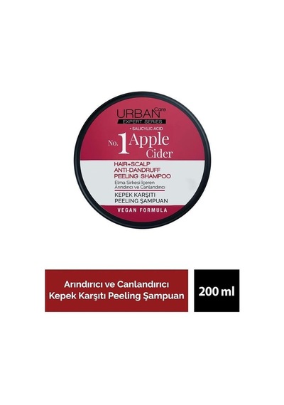 Urban Peeling Şampuan 200ml No:1 Apple Cider Tüm Saç Tipleri