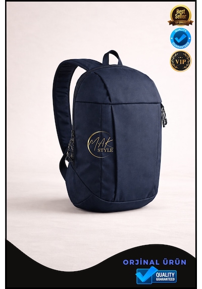 Overpet Günlük & Outdoor Sırt Çantası 10 L Hafif, Konforlu Ve Çok Amaçlı Kullanım Lacivert