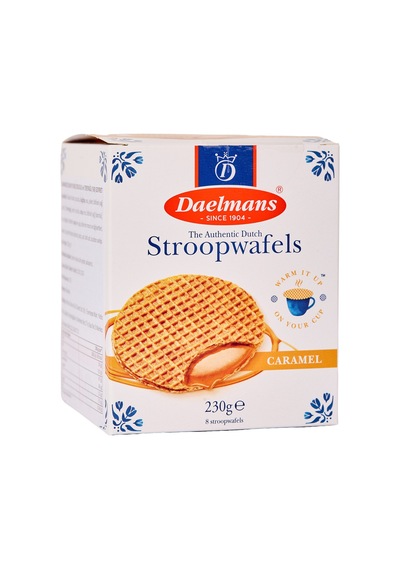 3 Adet Daelmans Stroopwafels Karamel Şurup Dolgulu Gofret 230 G