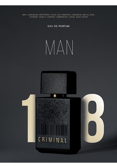 Criminal Man 18 Edp 50 ml Erkek Parfüm