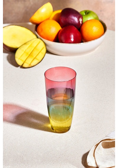 Karaca  Dolce Meşrubat Bardağı 350 Ml Kırmızı