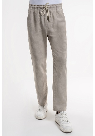 Regular Fit Bej Erkek Pantolon Lf2035171 Bej