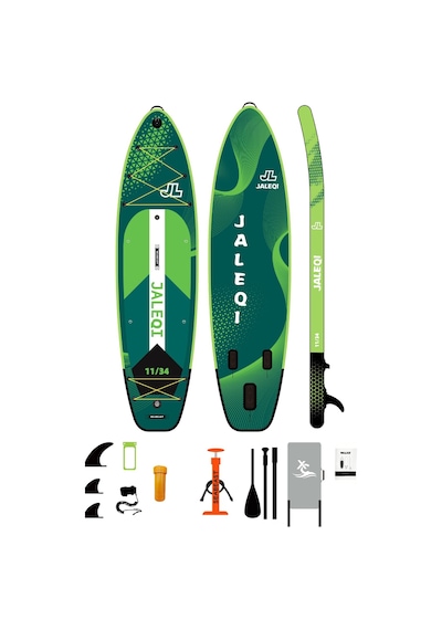 Walke Şişme Sup Board/şişme Stand Up Paddle Board 335x84x15 Cm Şişme Sörf Tahtası Yeşil