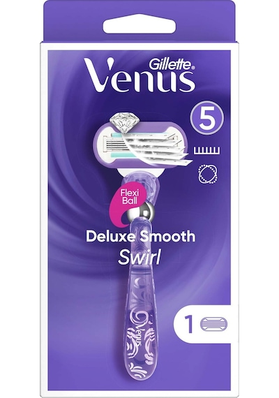 Gillette Venus Extra Smooth Swirl Tıraş Makinesi + Yedek Başlık