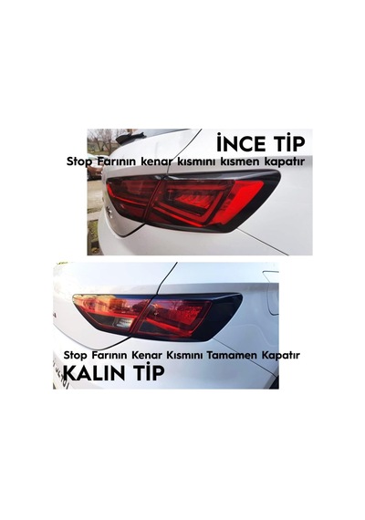 Seat Leon İle Uyumlu Mk3 Mk3,5 5f Stop Çerçeve Sticker Parlak Siyah Kalin Tip 2013 2020
