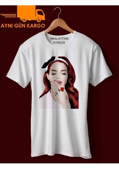 Lana Del Rey 01 Tasarım Baskılı Tişört Tshirt Ücretsiz Kargo