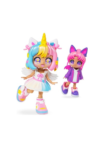 Animakii Bebek Ve Aksesuar Seti - Unicorn Ve Bat