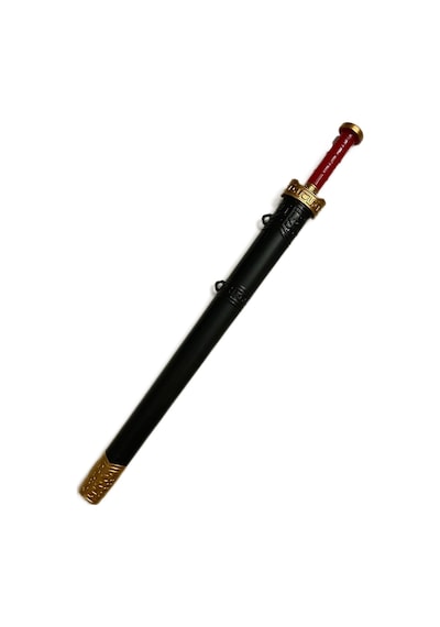 Schulzz Siyah Katana Şeklinde Tükenmez Kalem