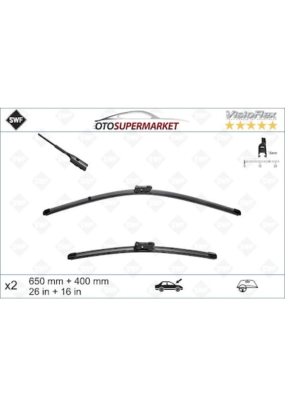 Seat Leon 3 Ön Silecek Seti 2013-2020 Swf