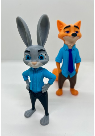Zootopia Nick Ve Judy