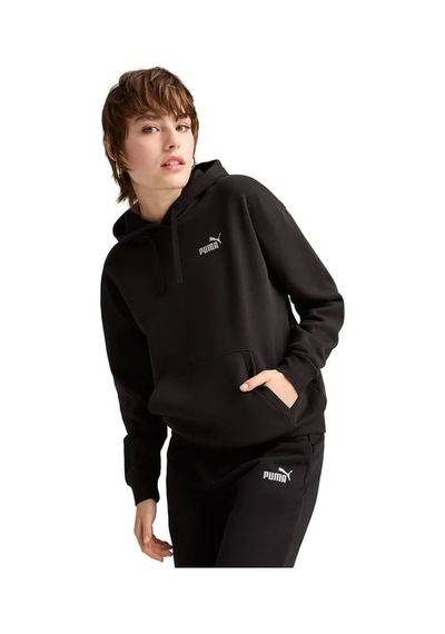Puma Ess Small No. 1 Logo Hoodie Siyah Sweatshirts 682396 01