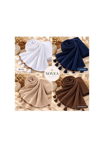 Genel Markalar Müslin Şal 4 Renk Bir Arada Beyaz+kahverengi+lacivert+bej - 921786809 Beyaz+kahverengi+lacivert+bej Genel Markalar Müslin Şal 4 Renk Bir Arada Beyaz+kahverengi+lacivert+bej - 921786809 Beyaz+kahverengi+lacivert+bej