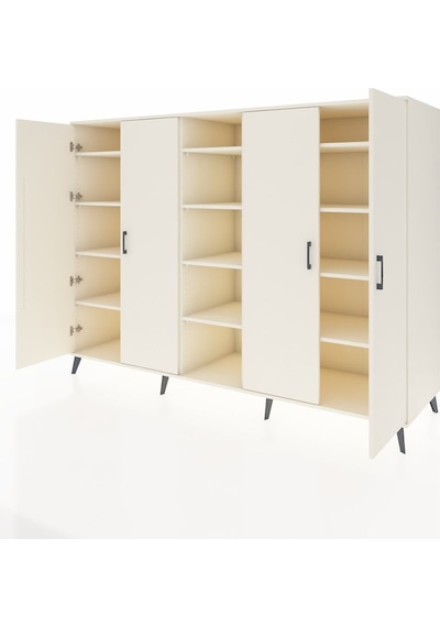 Kronos Dolap 12 Raflı 4 Kapaklı 220x59x163 Aytaşı-aytaşı Aytaşı-aytaşı
