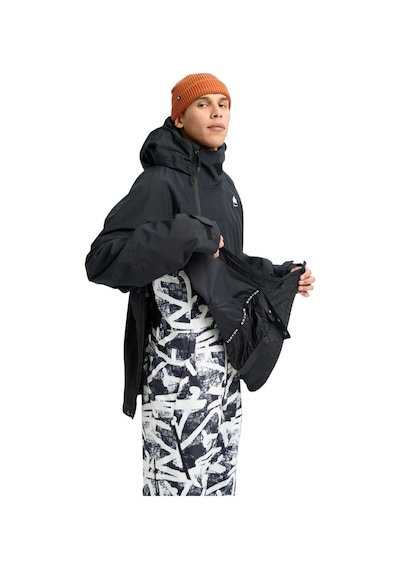 Burton Burton Reserve 2l Relaxed Anorak Erkek Siyah Snowboard Ceketi Teb