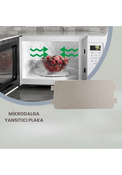 Mikrodalga Yansıtıcı Plaka, Arçelik Md20s, Md20k, Md20m İle Uyumlu