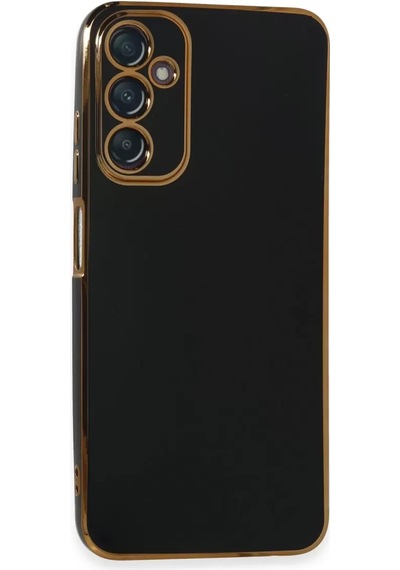 Newface Samsung Galaxy A05s Kılıf Volet Silikon - Siyah