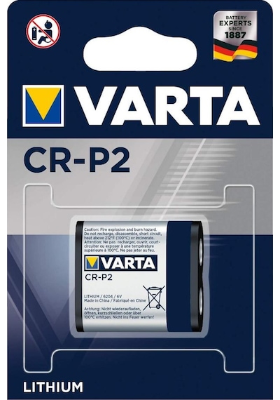 Varta 6204 Professional Cr-P2 6V Lityum Pil